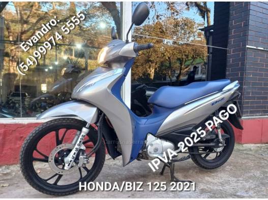 HONDA - BIZ 125 - 2021/2021 - Cinza - R$ 15.900,00