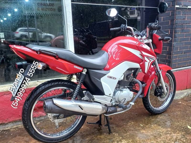 HONDA - CG 150 - 2015/2015 - Vermelha - R$ 13.390,00