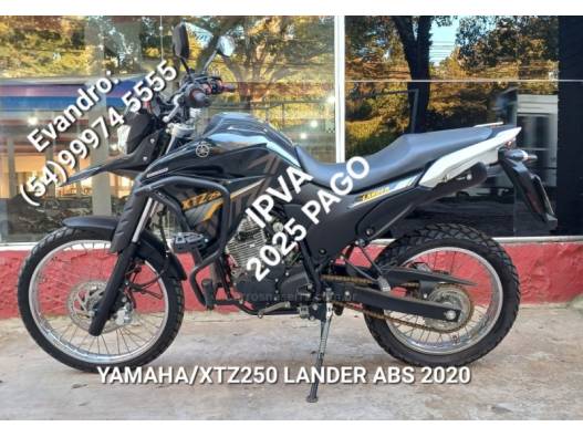 YAMAHA - XTZ 250 - 2020/2020 - Preta - R$ 23.900,00