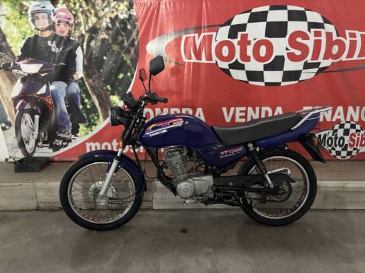HONDA - CG 125 - 2005/2006 - Azul - R$ 7.200,00