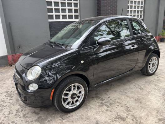 FIAT - 500 - 2011/2012 - Preta - R$ 42.000,00