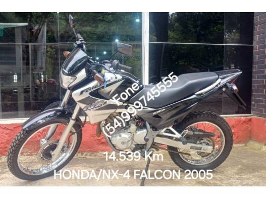 HONDA - NX4 FALCON - 2005/2005 - Preta - R$ 21.900,00